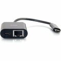 C2G USB C Ethernet Adptr Black 29749C2G